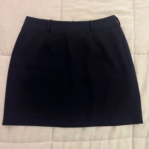 Laundry by Shelli Segal Classic Navy Mini Skirt